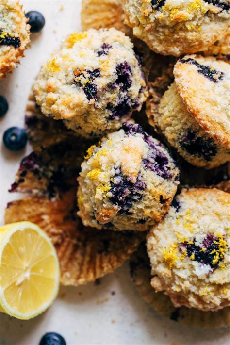 Fresh and Zesty Lemon Blueberry Muffins