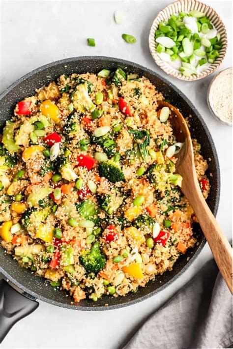 Healthy Quinoa and Vegetable Stir-Fry