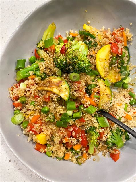 Hearty Quinoa and Vegetable Stir-Fry