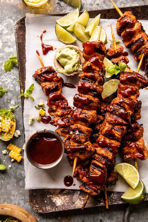 Mouthwatering BBQ Chicken Skewers