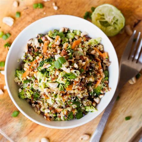 Thai-Inspired Quinoa Noodle Bowl